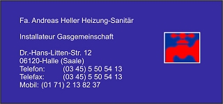 Heizung Sanitär